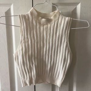 Forever 21 Off-White Sweater Tank
